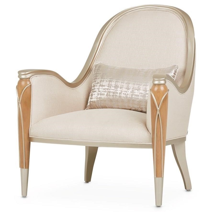 Michael amini accent chairs discount